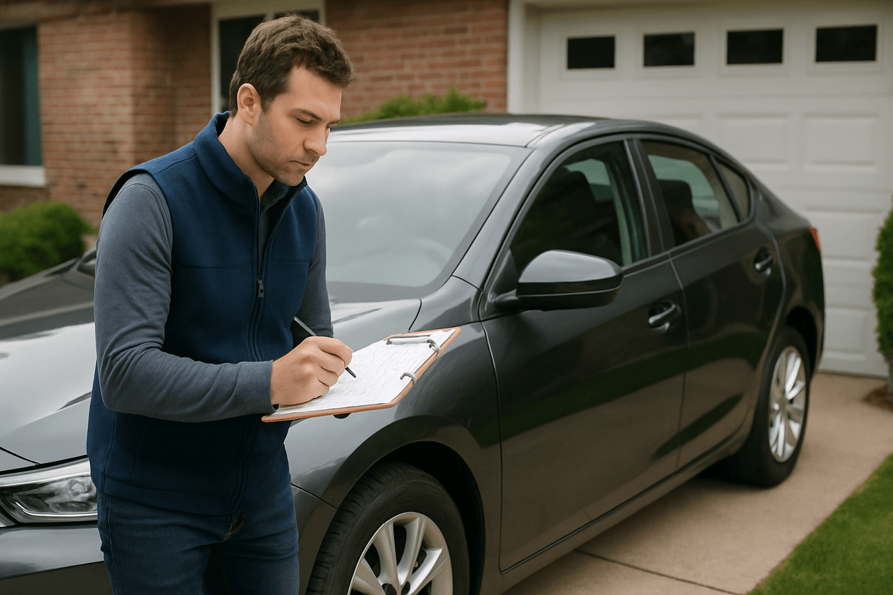 Vehicle preparation checklist before auto transport pickup