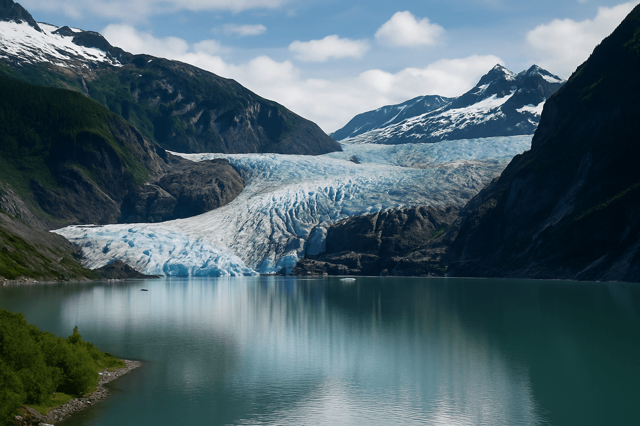 Mendenhall Glacier near Juneau