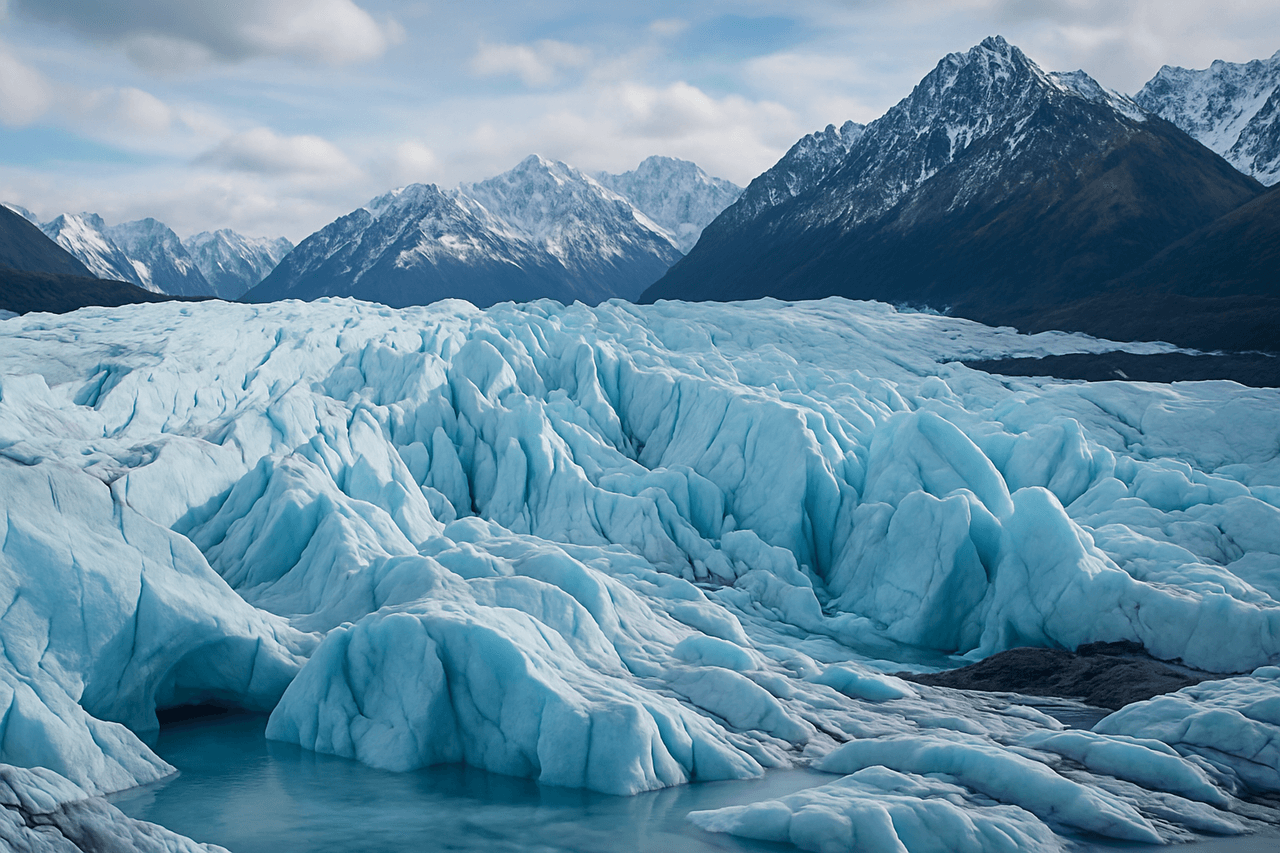 Farm Loop Palmer Alaska — Matanuska Glacier near Palmer