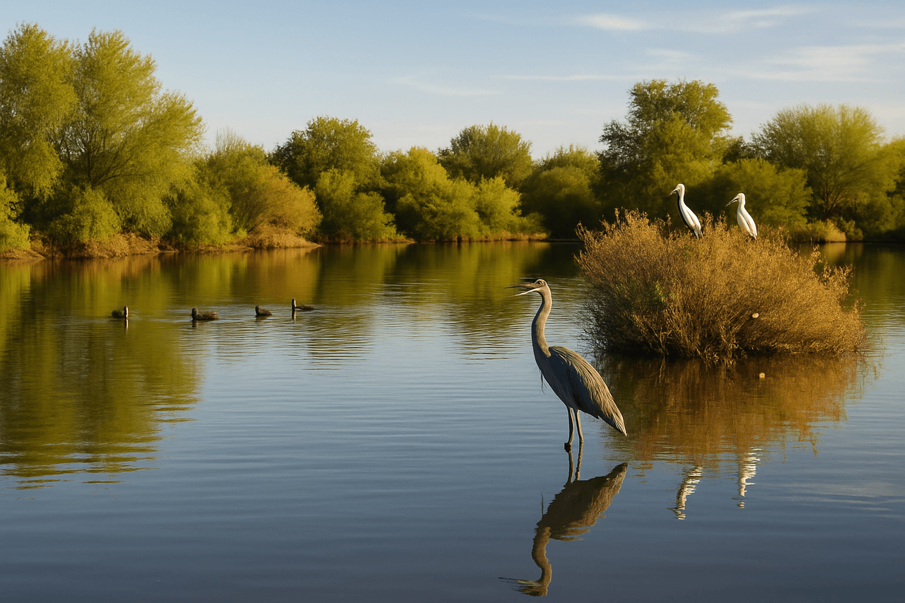 Riparian Preserve at Water Ranch in Gilbert, Arizona