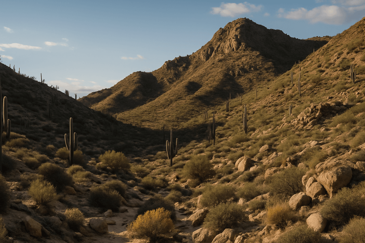 White Tank Mountain Regional Park in Surprise, Arizona