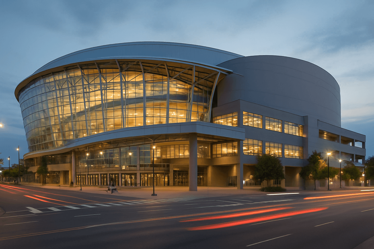 Best movers in North Little Rock, Arkansas featuring the Simmons Bank Arena