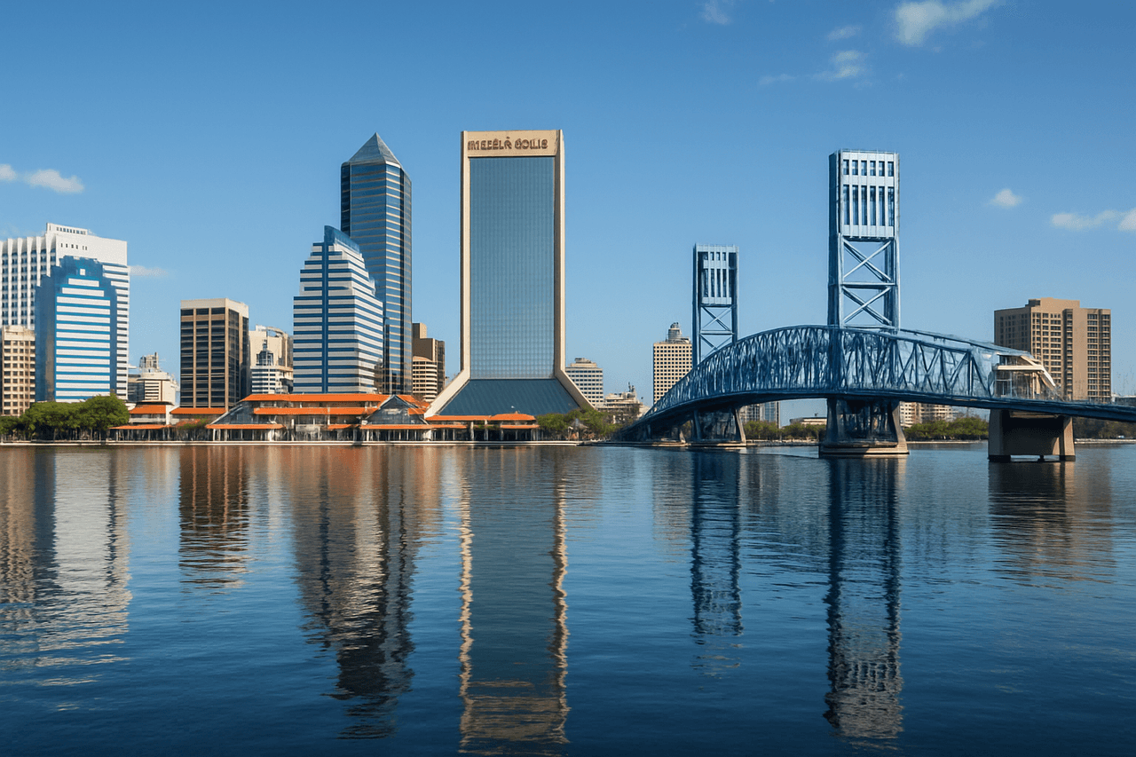 St. Johns River in Jacksonville, Florida