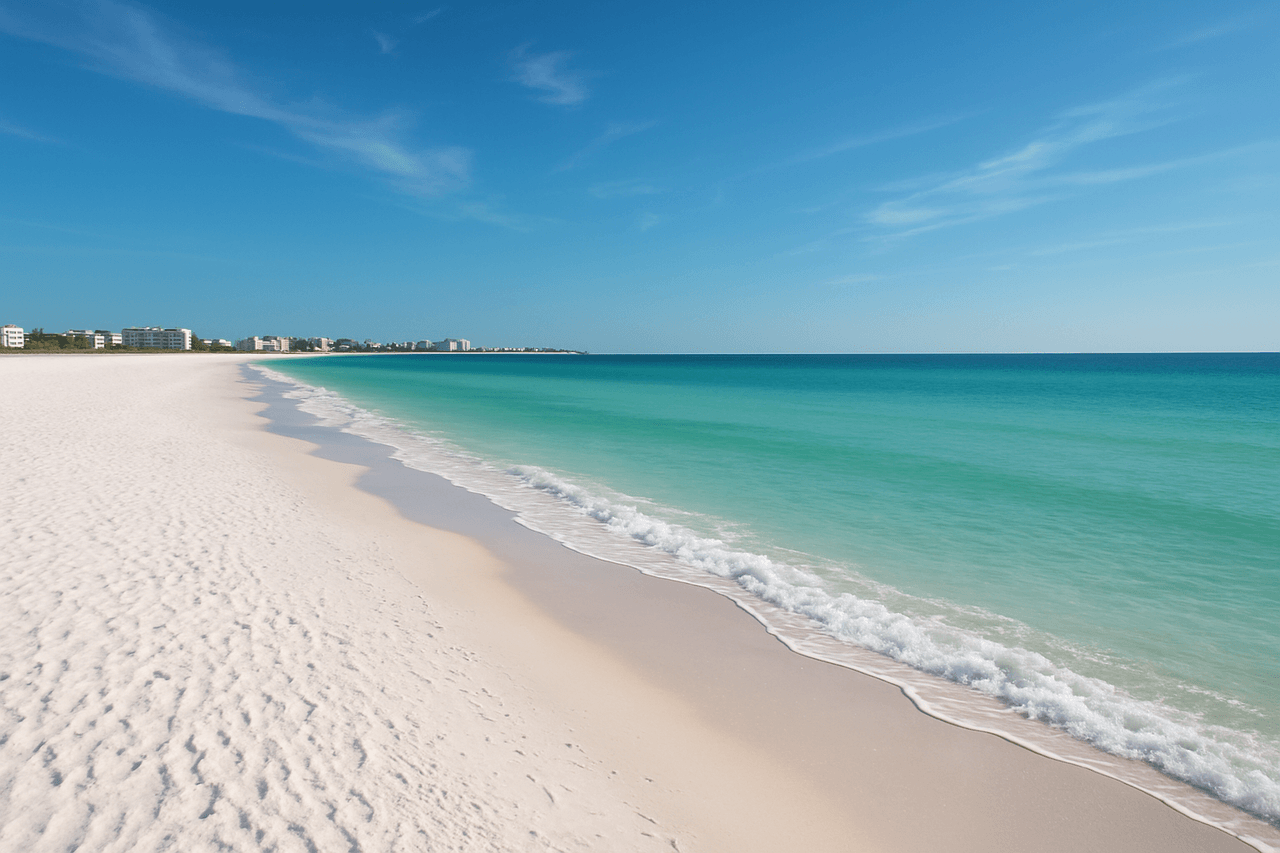 Siesta Key Beach in Sarasota, Florida