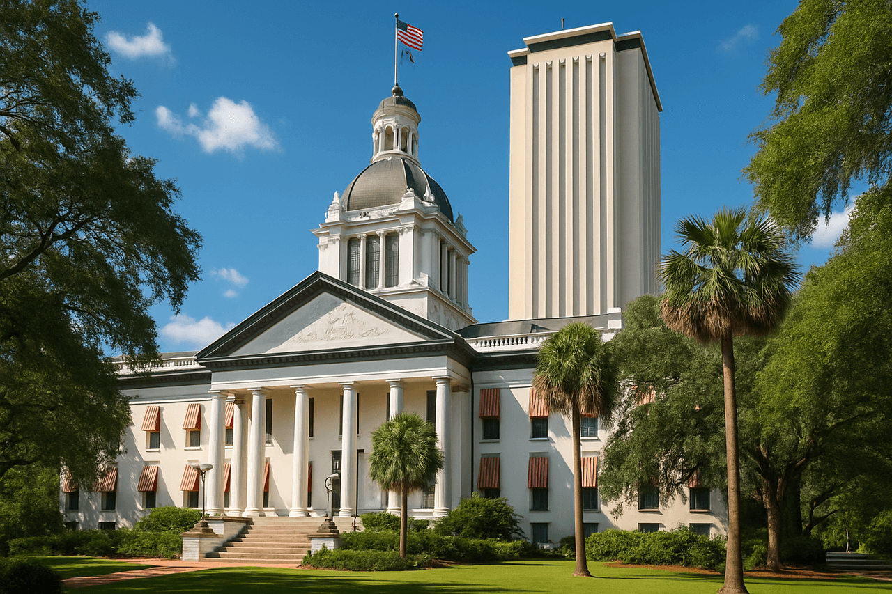 Florida State Capitol Building in Tallahassee, Florida