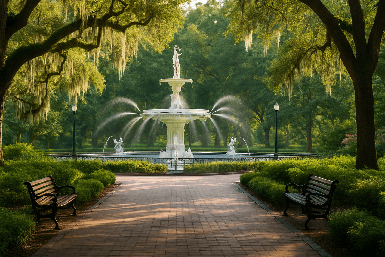 Southside Savannah Georgia — Best movers in Savannah, Georgia near Forsyth Park
