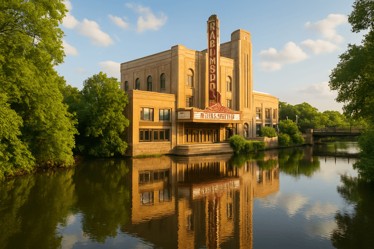 West Side Aurora Illinois — Best movers in Aurora, Illinois - featuring Paramount Theatre, Fox River, and Phillips Park