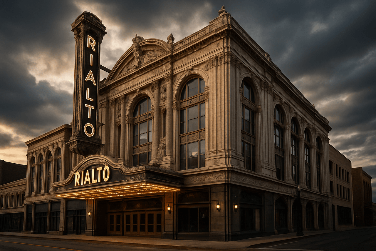 Best movers in Joliet, Illinois - featuring Rialto Square Theatre, Chicagoland Speedway, and Joliet Prison