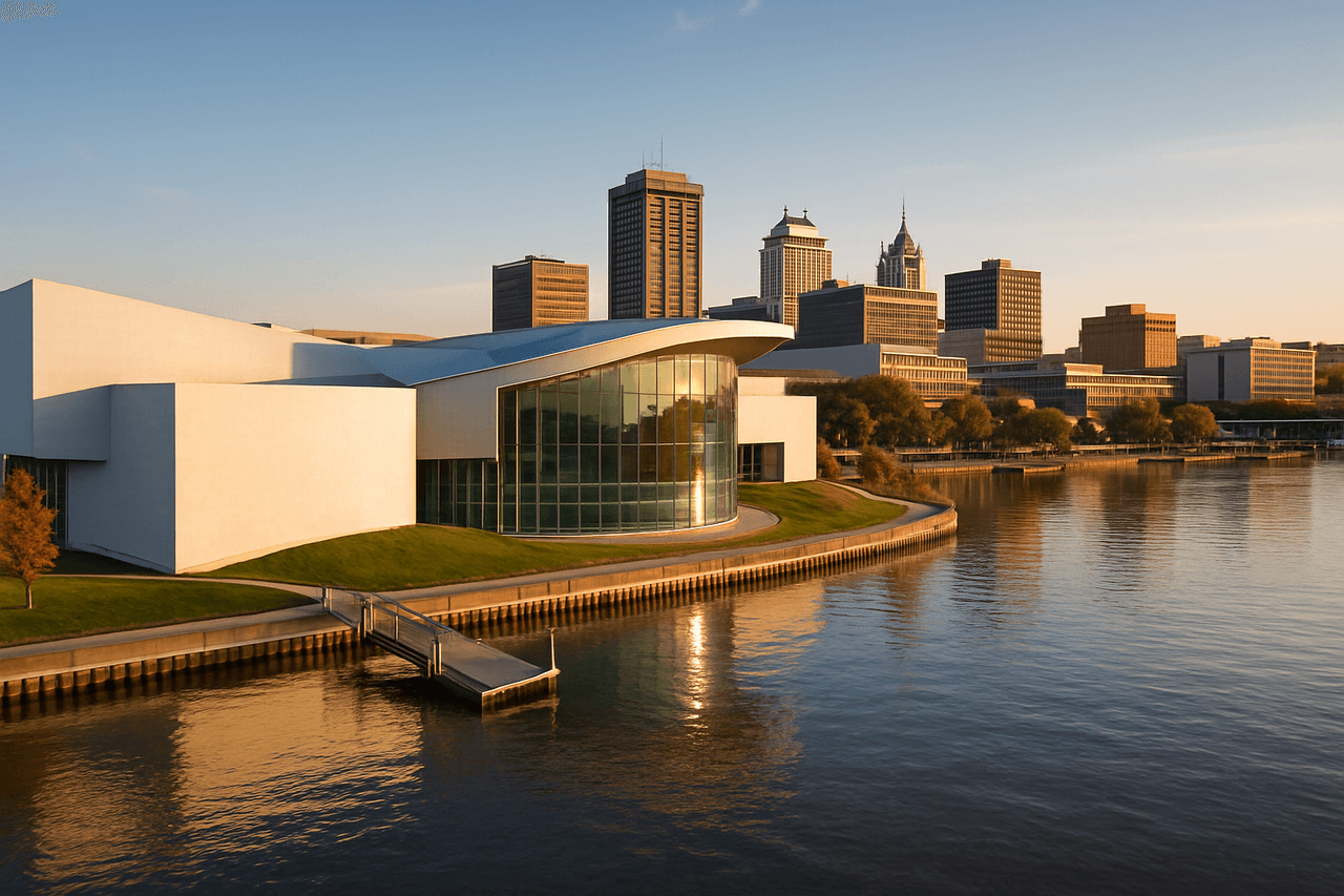 Best movers in Peoria, Illinois - featuring Riverfront Museum, Caterpillar Visitor Center, and Grandview Drive