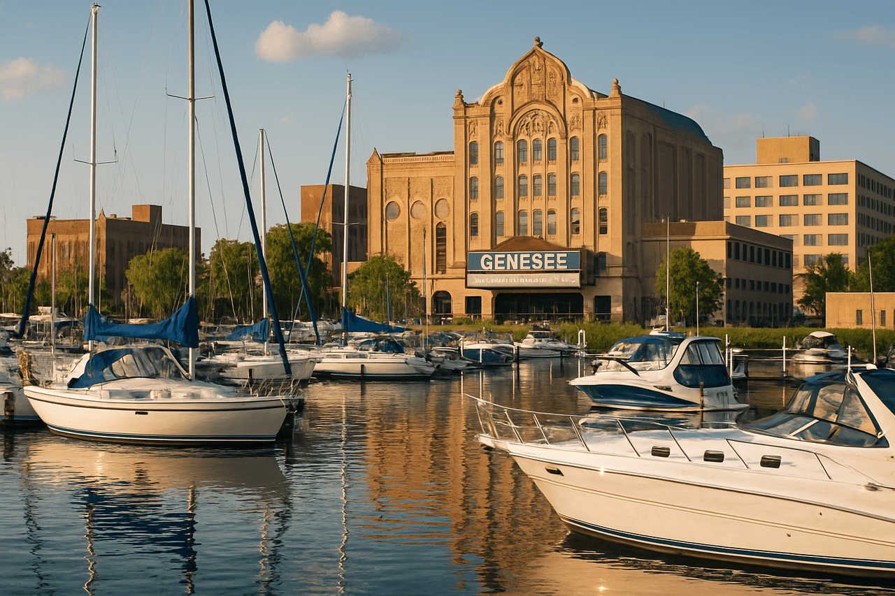 Best movers in Waukegan, Illinois - featuring Genesee Theatre, Waukegan Harbor, and Bowen Park