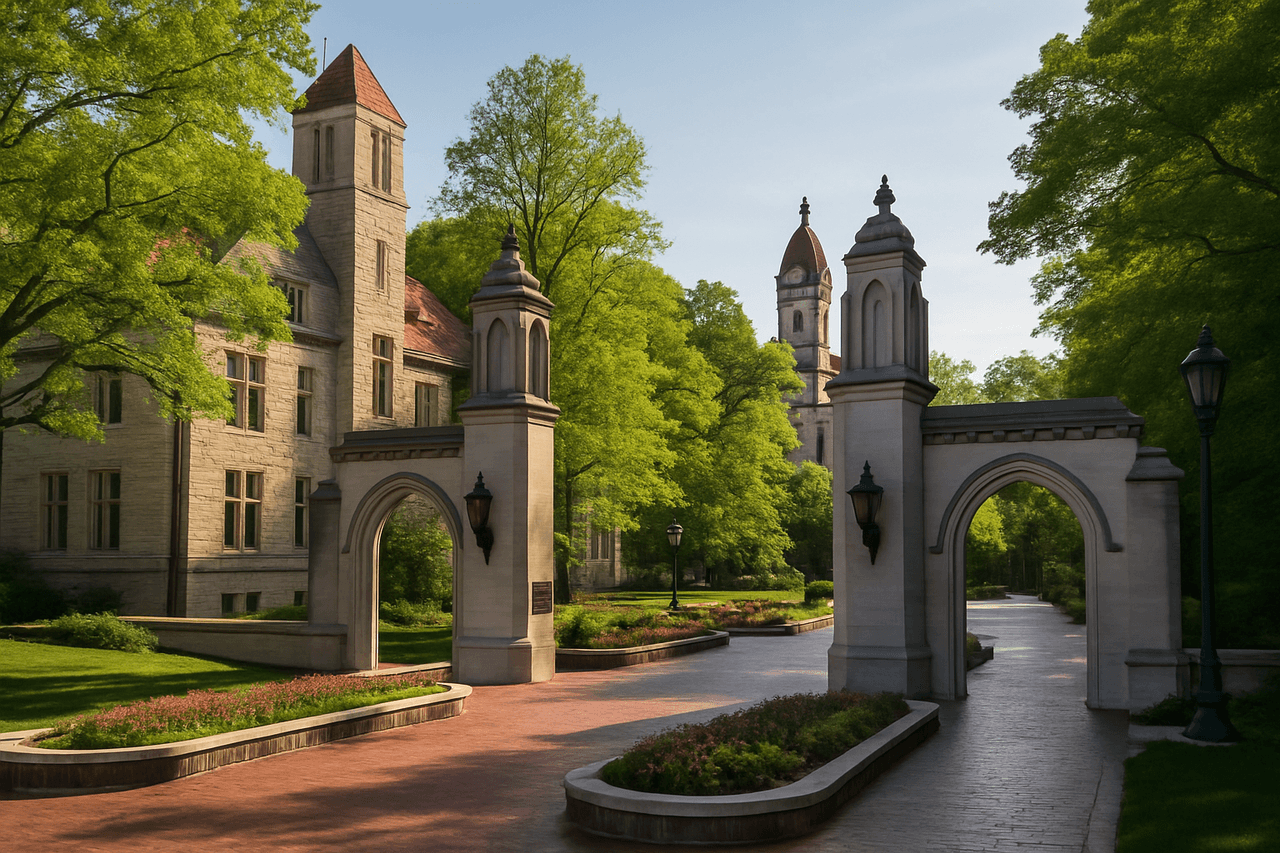 Maple Heights Bloomington Indiana — Indiana University campus in Bloomington