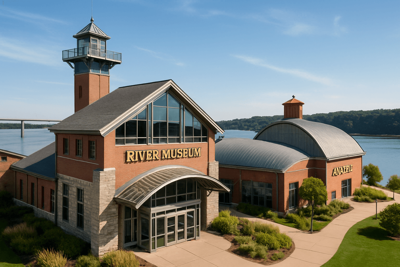 National Mississippi River Museum and Aquarium in Dubuque