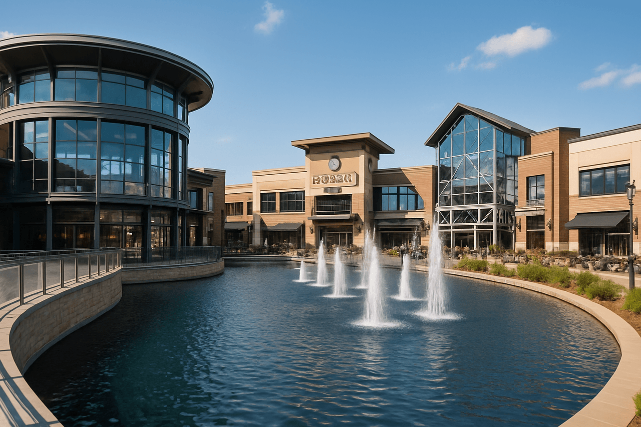 Jordan Creek Town Center in West Des Moines