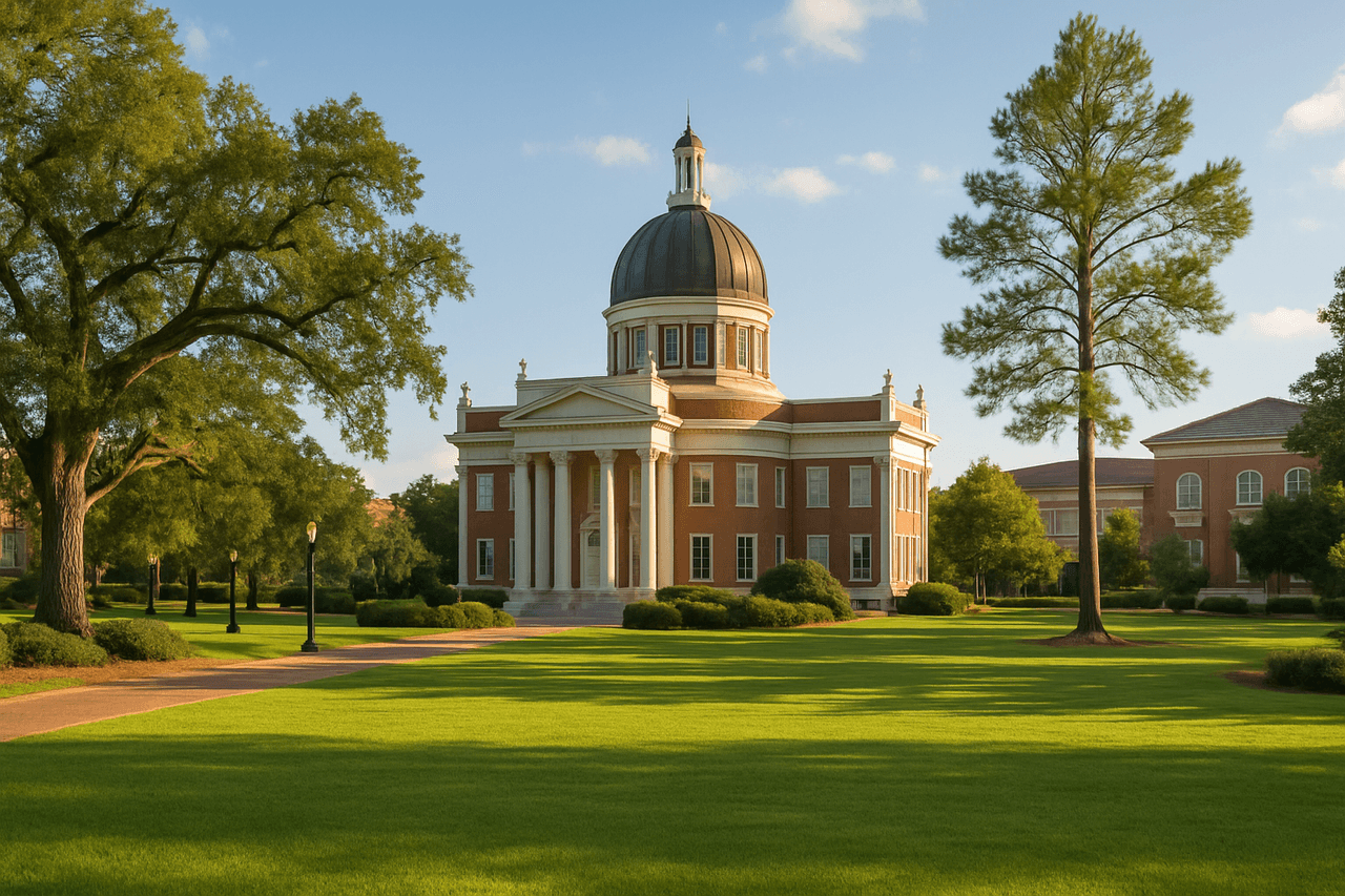 Hattiesburg, MS home to the University of Southern Mississippi