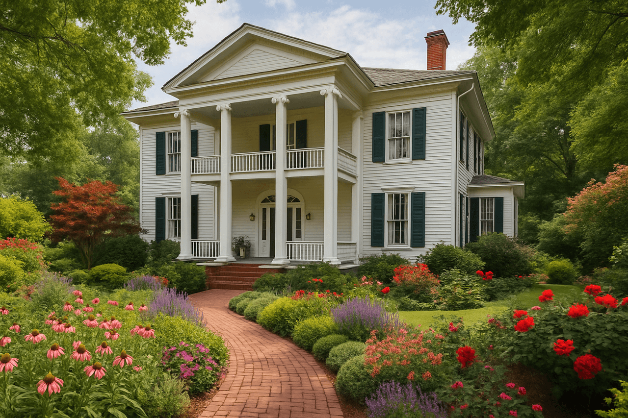 Olive Branch, MS with the historic Wesson House