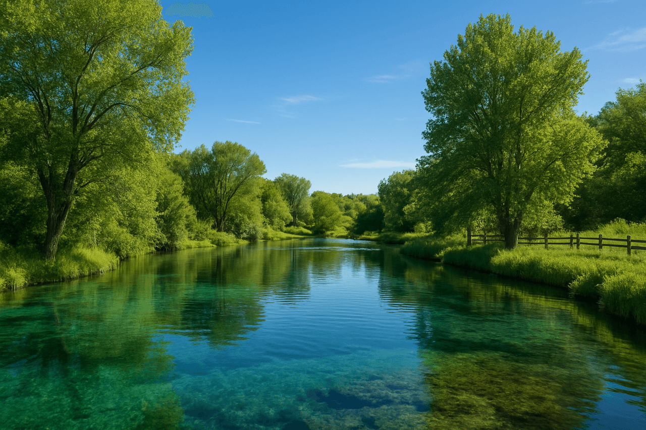 Great Falls, Montana featuring Giant Springs State Park