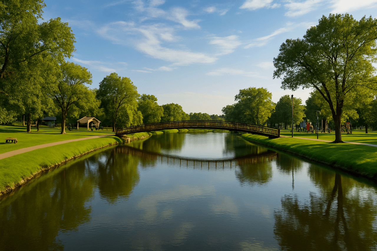 Midtown Norfolk Nebraska — Ta-Ha-Zouka Park in Norfolk, Nebraska
