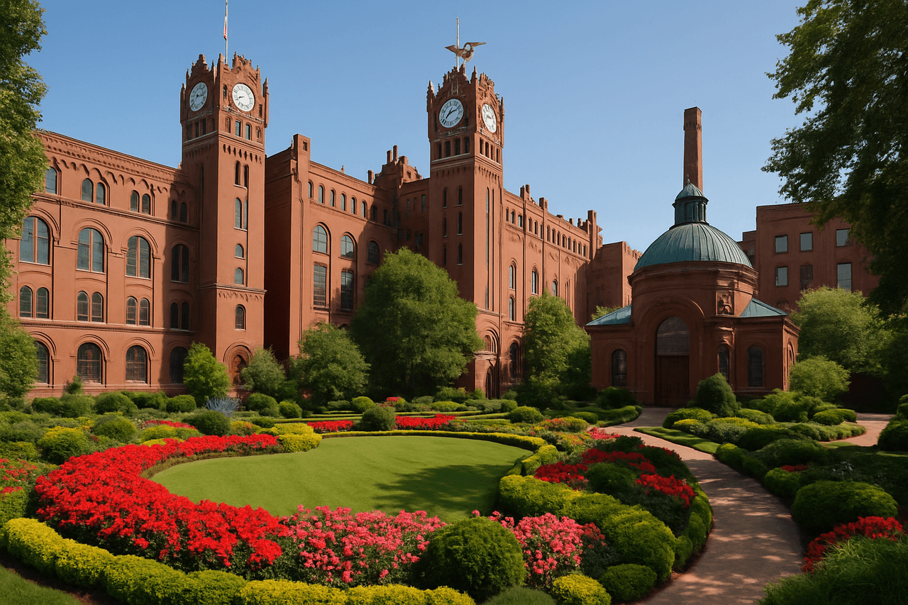 Anheuser-Busch Brewery in Merrimack, New Hampshire