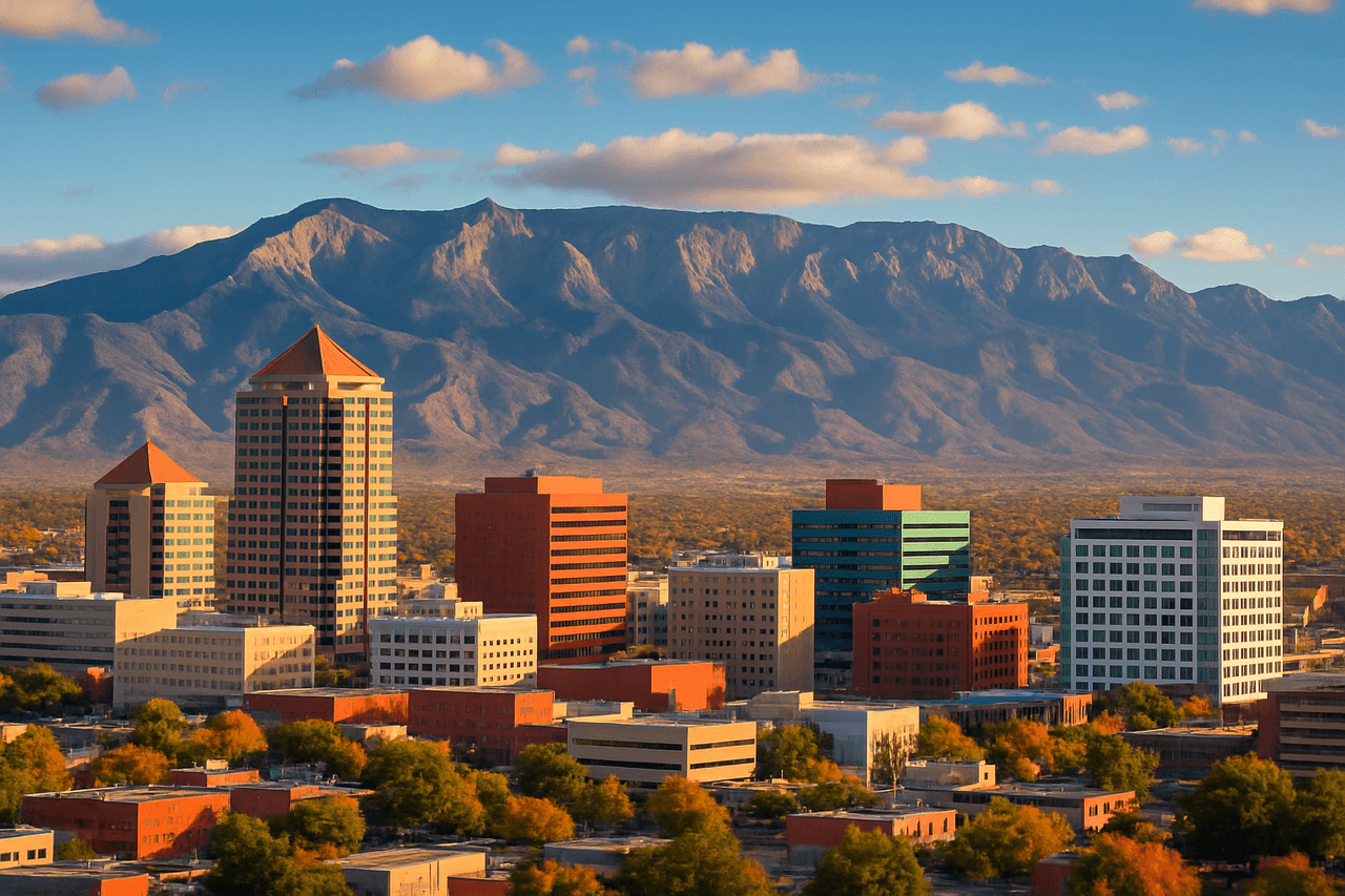 Best movers in Albuquerque, NM with Sandia Mountains