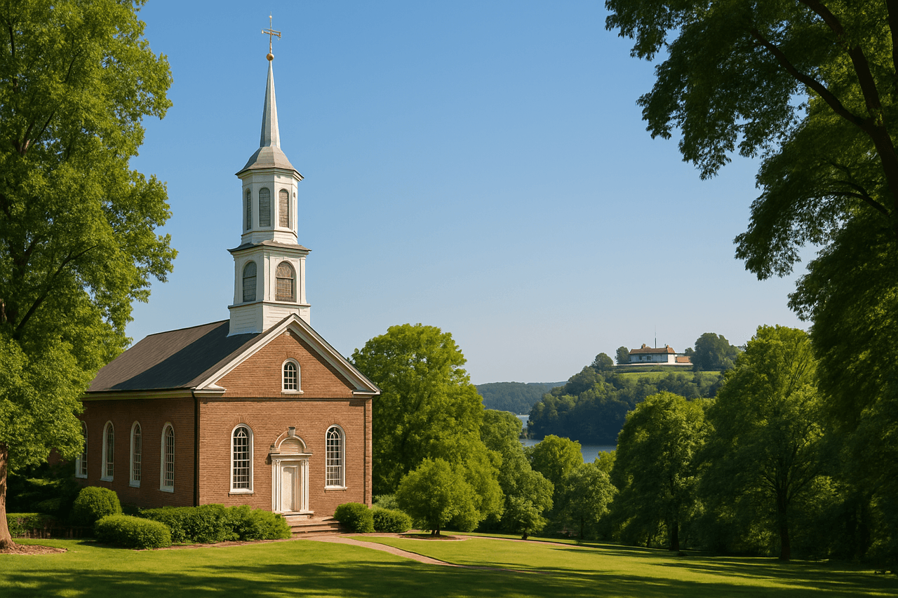 Mount Vernon with St. Paul's Church