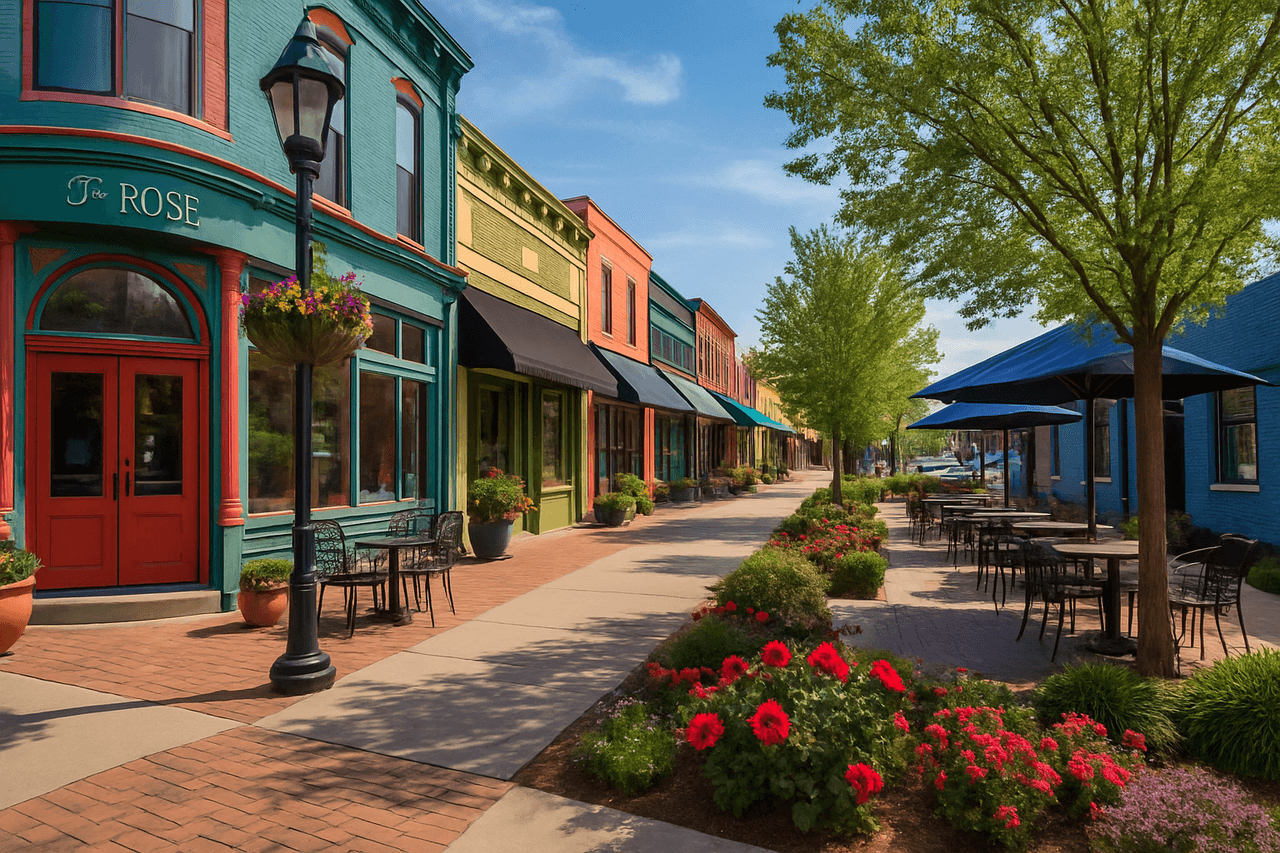 Broken Arrow's Rose District