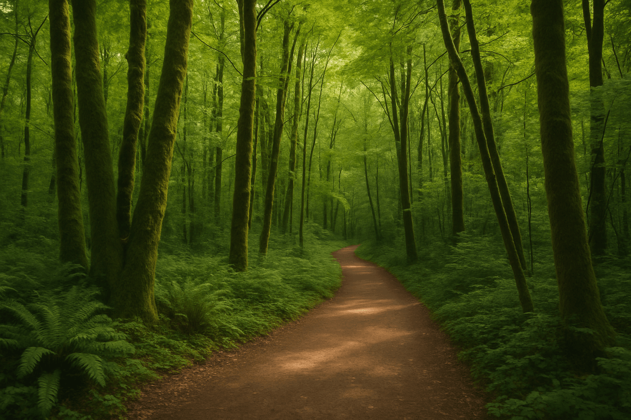 Aloha Beaverton Oregon — Tualatin Hills Nature Park in Beaverton