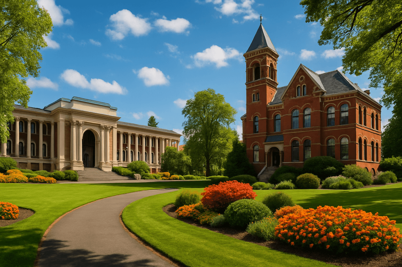 Oregon State University campus in Corvallis