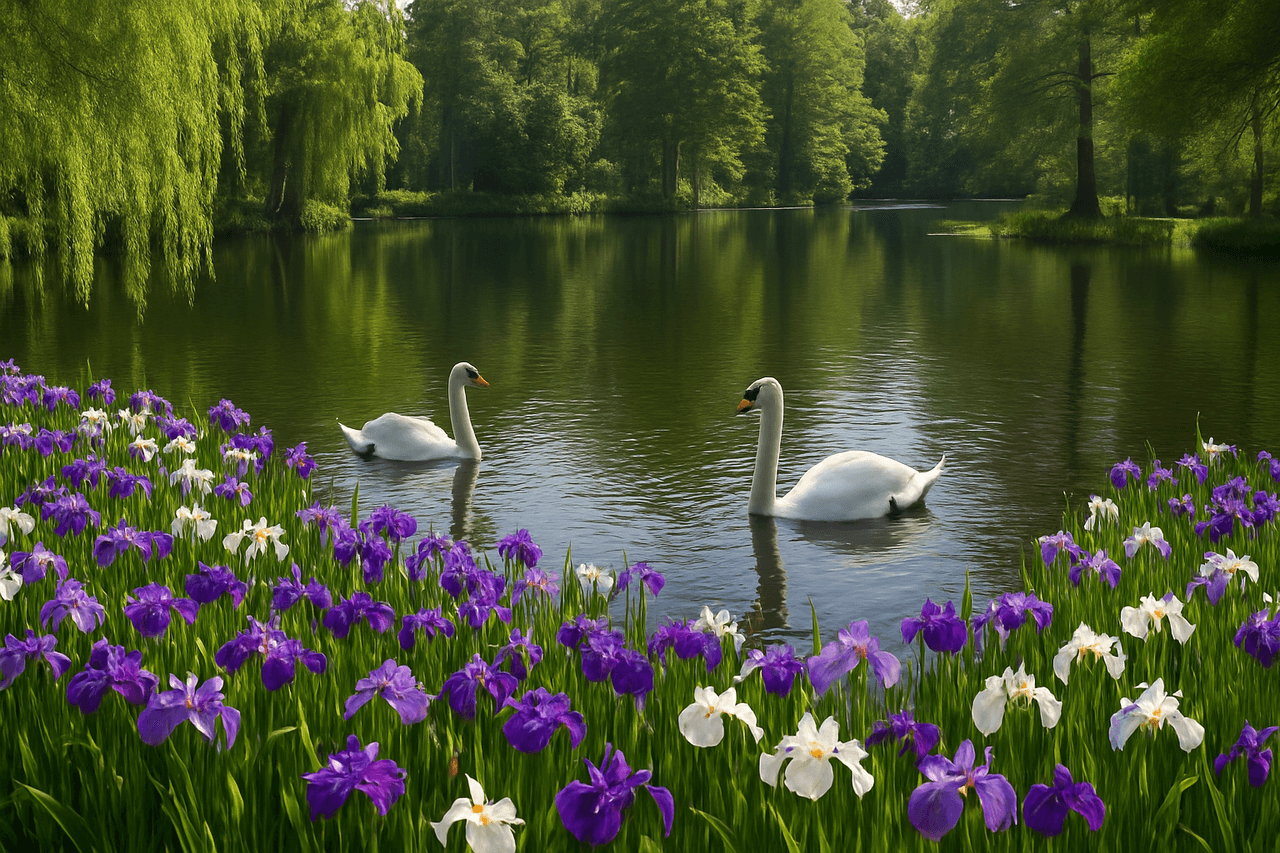 Best movers in Sumter, SC with Swan Lake Iris Gardens