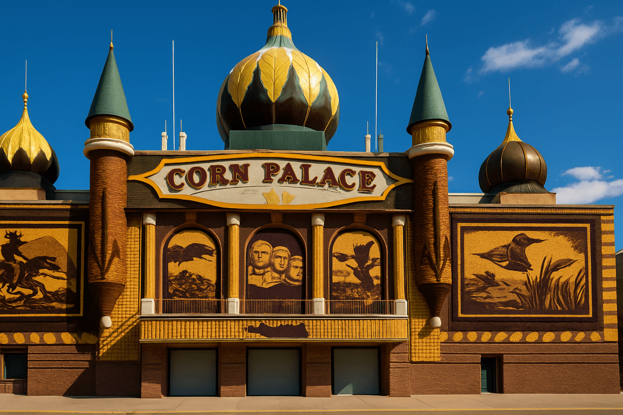 Mitchell featuring the Corn Palace