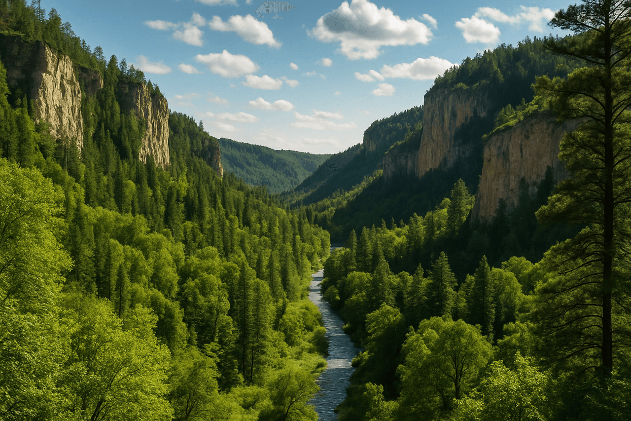 Spearfish with Spearfish Canyon
