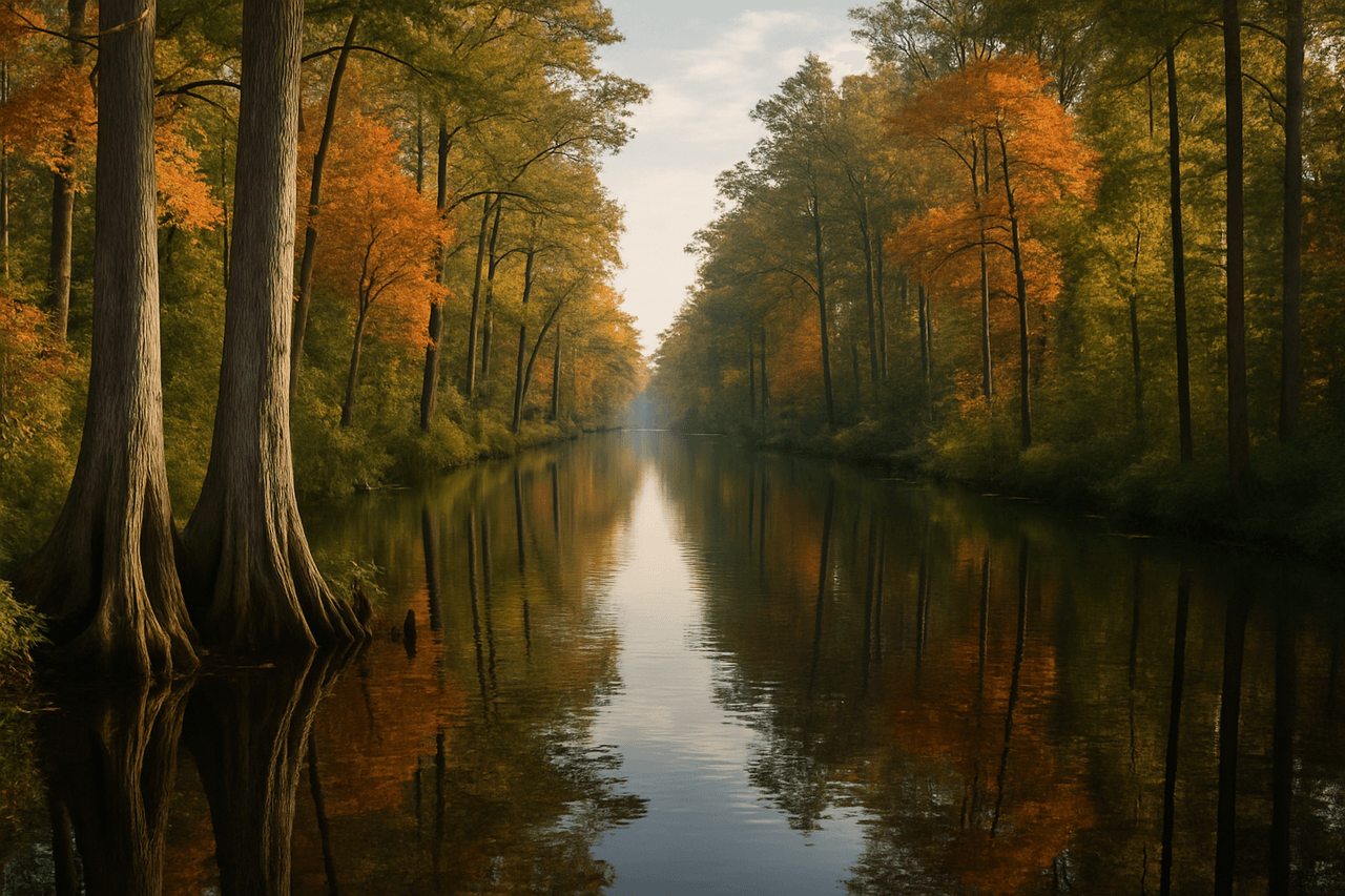Great Dismal Swamp National Wildlife Refuge in Chesapeake