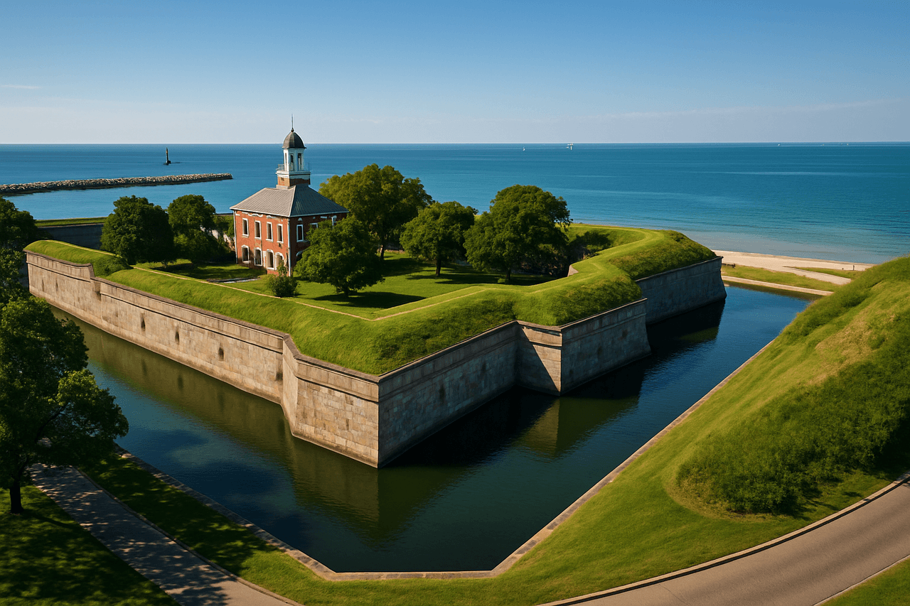 Historic Fort Monroe in Hampton