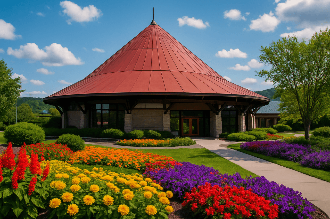 Beckley WV with Tamarack arts and crafts center