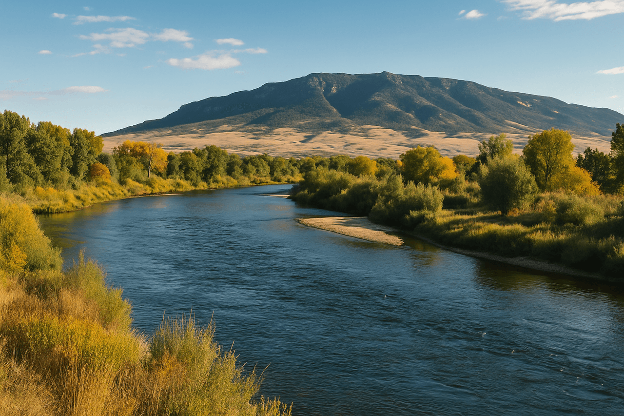 Westside Casper Wyoming — Casper, Wyoming with the North Platte River