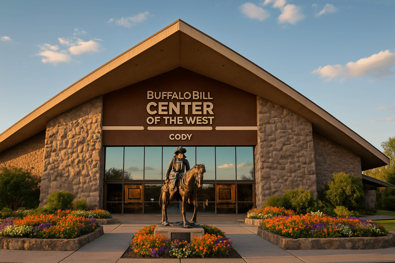 Cedar Mountain Cody Wyoming — Cody, Wyoming with the Buffalo Bill Center of the West