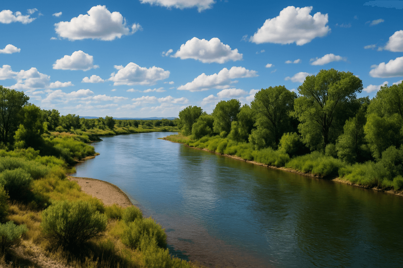 Wind River Estates Riverton Wyoming — Riverton, Wyoming with the Wind River