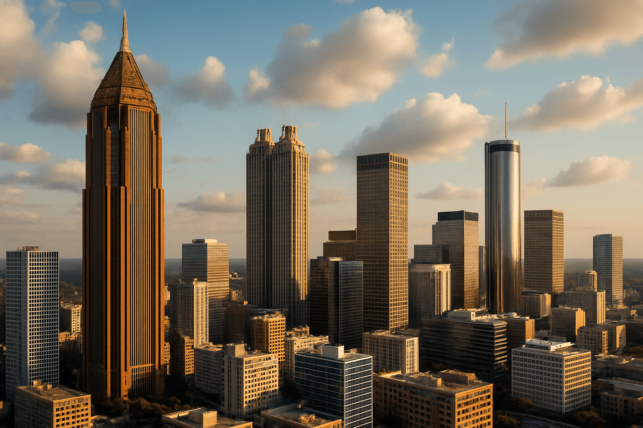 Georgia's landmarks including the World of Coca-Cola and Savannah's Historic District