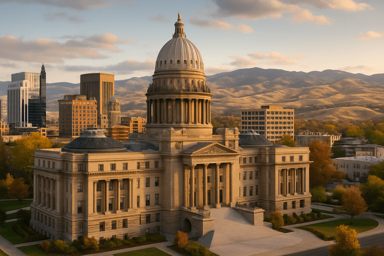 Movers in Idaho packing boxes