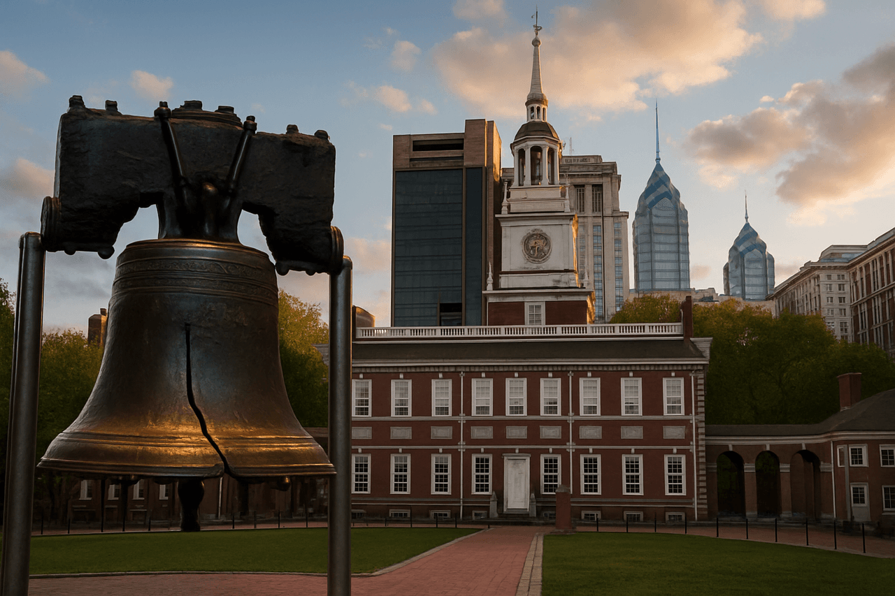 Skyline of Philadelphia, PA