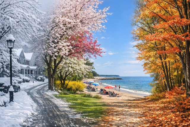 Connecticut seasonal weather